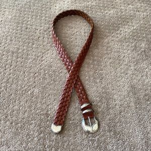 Ladies Leather Braided Belt size 36”